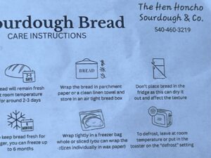 Hen Honcho Sourdough